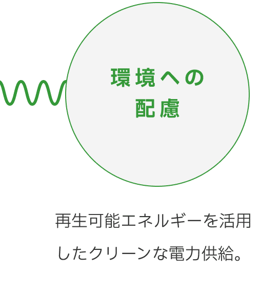 環境への配慮